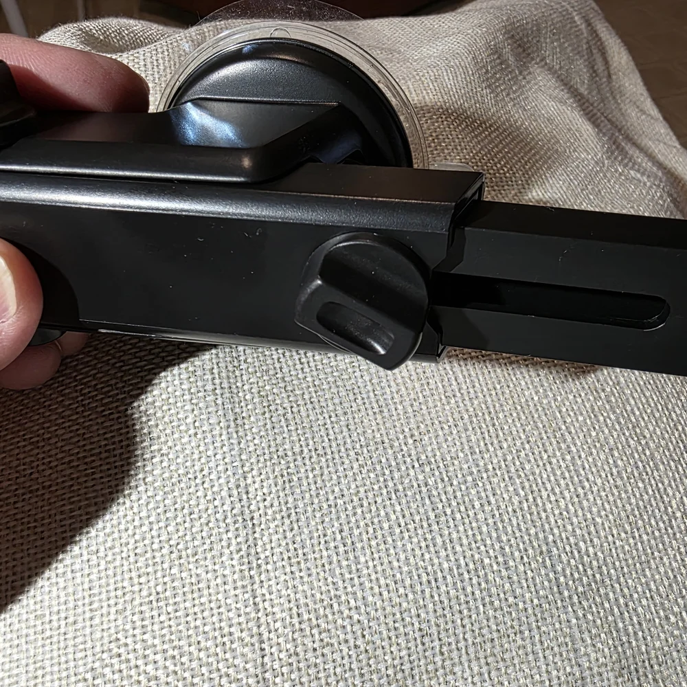 Black Wearable Charger with Adjustable Grips and Fast Charging